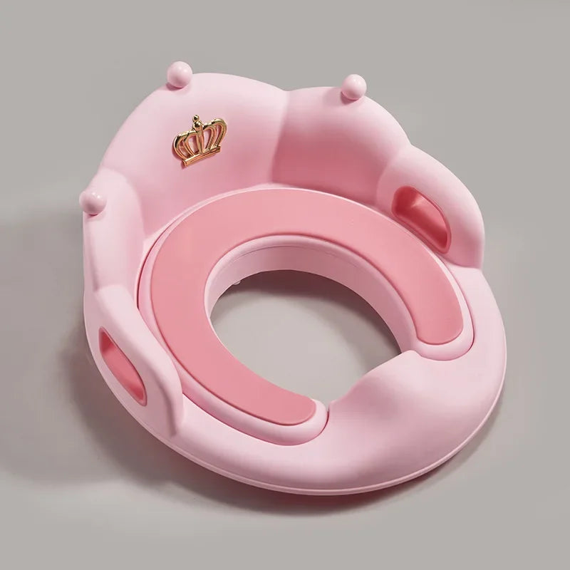 Baby and Child Toilet Seat Ring Female Baby and Little Boy Cushion Bedpan Cover Children'S Toilet Household Auxiliary Toilet
