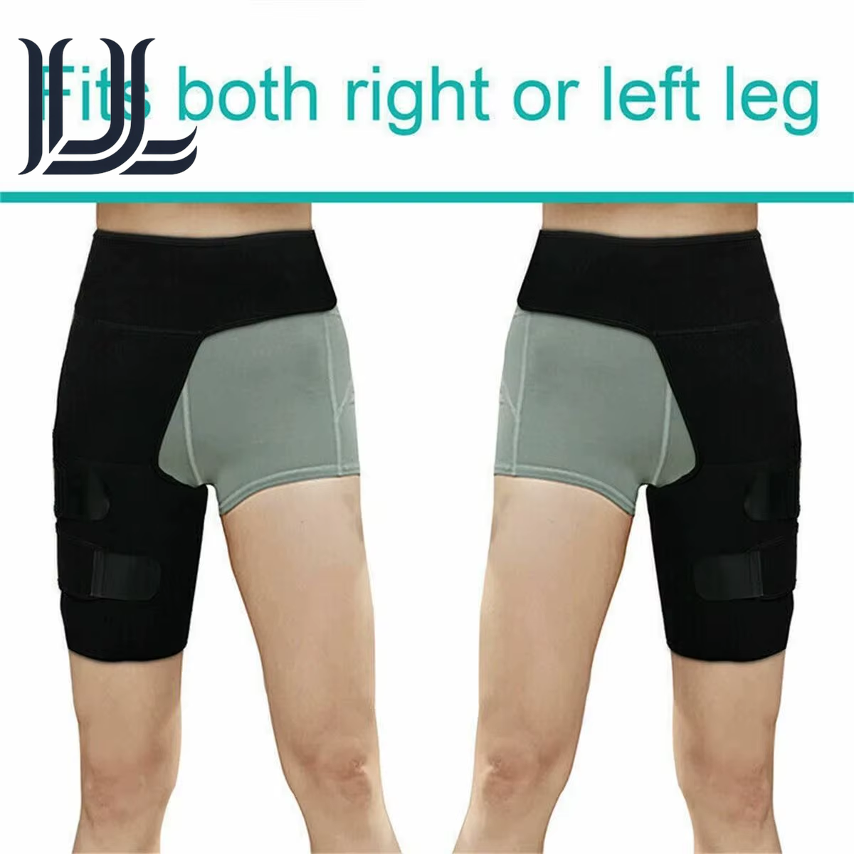 Hip Brace Thigh Compression Sleeve, Hamstring & Groin Compression Support Wrap for Hip Pain Relief, Sciatica,Quad Muscle Strains