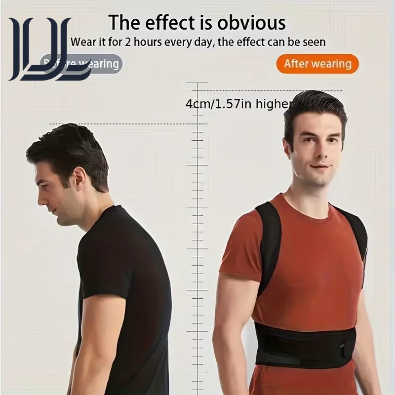 Back Brace Posture Corrector Back Lumbar Support Shoulder Posture Support for Improve Posture Provide Back Pain Relief Unisex