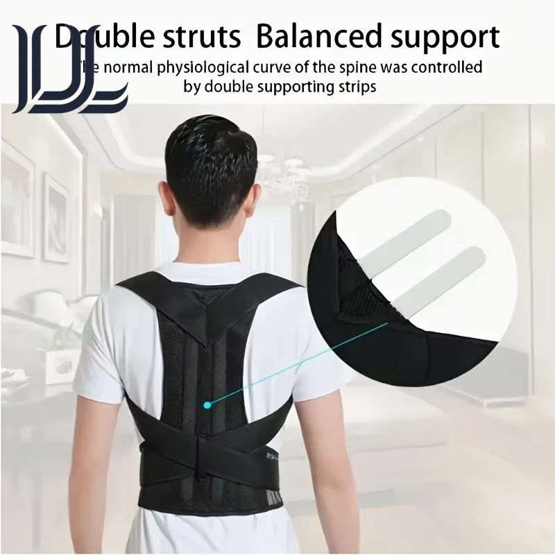 Back Brace Posture Corrector Back Lumbar Support Shoulder Posture Support for Improve Posture Provide Back Pain Relief Unisex