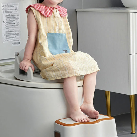 Baby and Child Toilet Seat Ring Female Baby and Little Boy Cushion Bedpan Cover Children'S Toilet Household Auxiliary Toilet