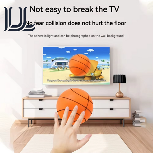 Foam Basketball Kids Silent Basketball Bouncing Mute Silent Ball Bounce Squeezable Mute Bouncing Basketball