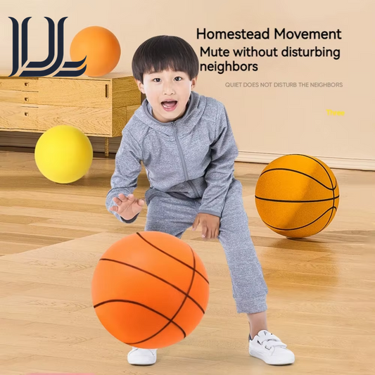 Foam Basketball Kids Silent Basketball Bouncing Mute Silent Ball Bounce Squeezable Mute Bouncing Basketball