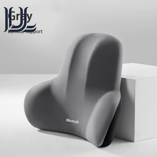 Car Neck Pillow Memory Foam Protective Lumbar Back Support Breathable Car Headrest Cushion Relieve Stress Car Seat Pillow