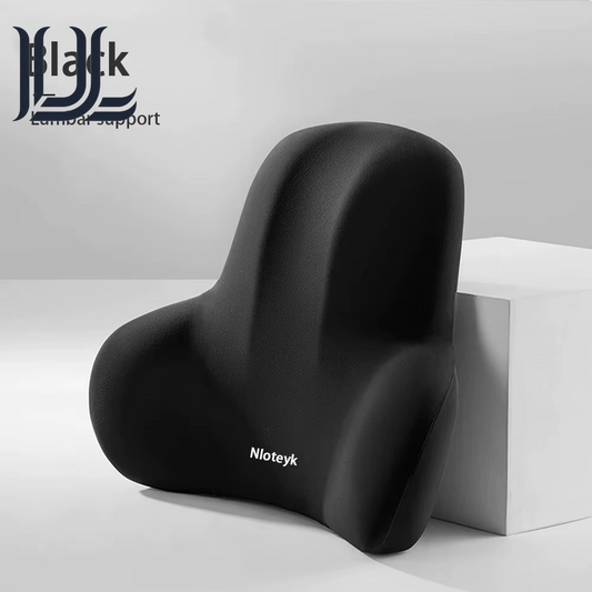 Car Neck Pillow Memory Foam Protective Lumbar Back Support Breathable Car Headrest Cushion Relieve Stress Car Seat Pillow