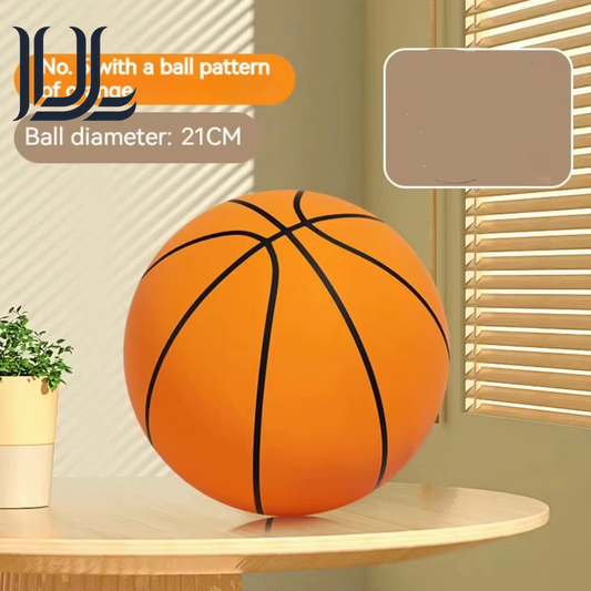 Foam Basketball Kids Silent Basketball Bouncing Mute Silent Ball Bounce Squeezable Mute Bouncing Basketball