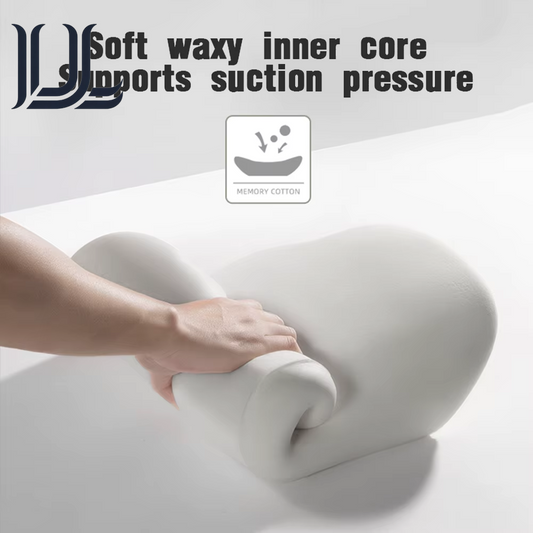 Car Neck Pillow Memory Foam Protective Lumbar Back Support Breathable Car Headrest Cushion Relieve Stress Car Seat Pillow