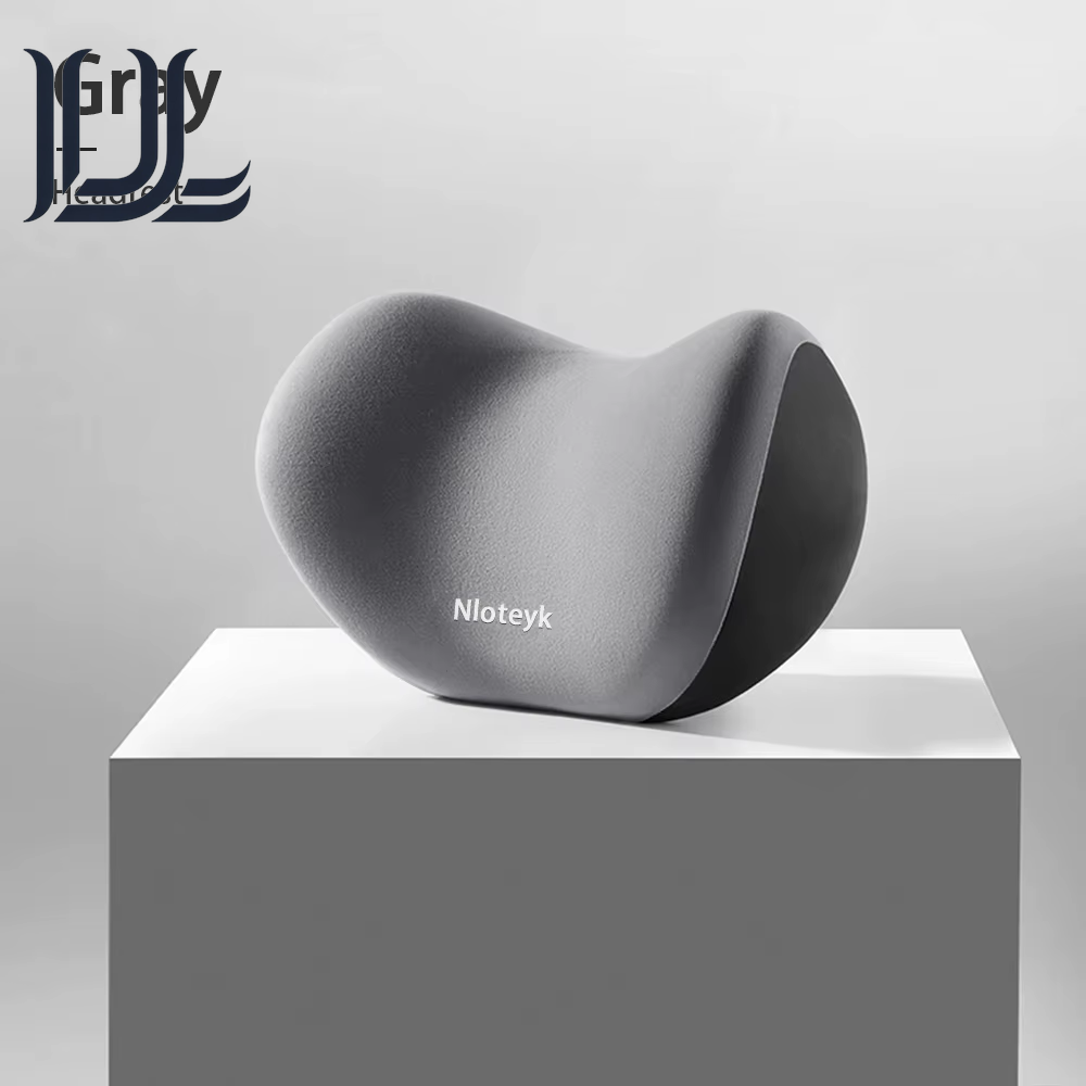 Car Neck Pillow Memory Foam Protective Lumbar Back Support Breathable Car Headrest Cushion Relieve Stress Car Seat Pillow